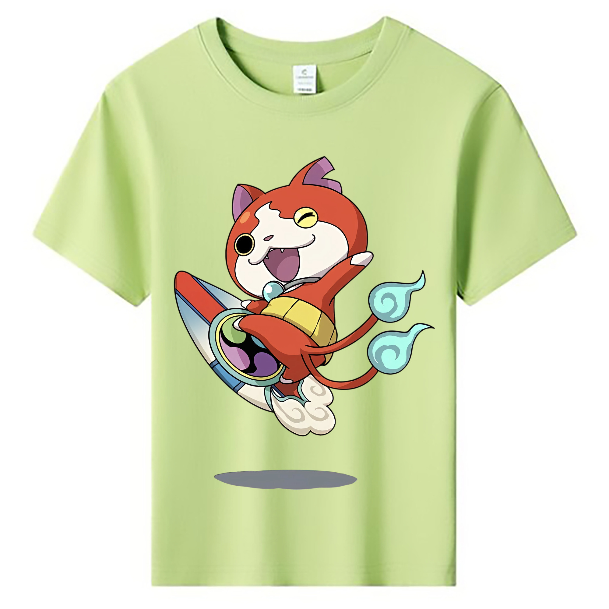 （画像用） 妖怪ウォッチ Yo-kai Watch 綿100％キッズTシャツ（フロントプリント）